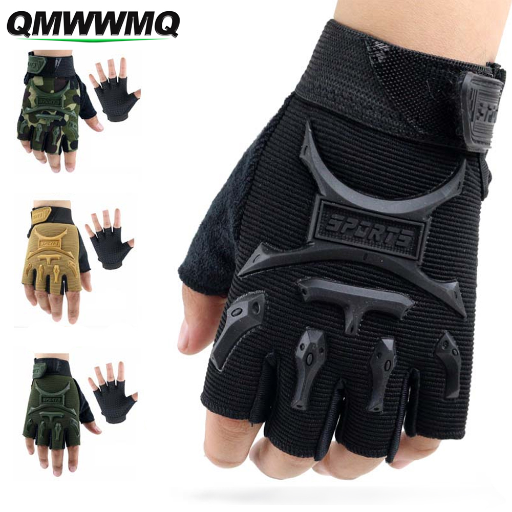 Spearfishing Glove - 1Pair Kids Sport Gloves,Half Finger Gloves
