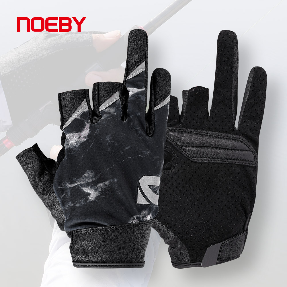 Spearfishing Glove - Noeby Half Finger Fishing Gloves UPF50+