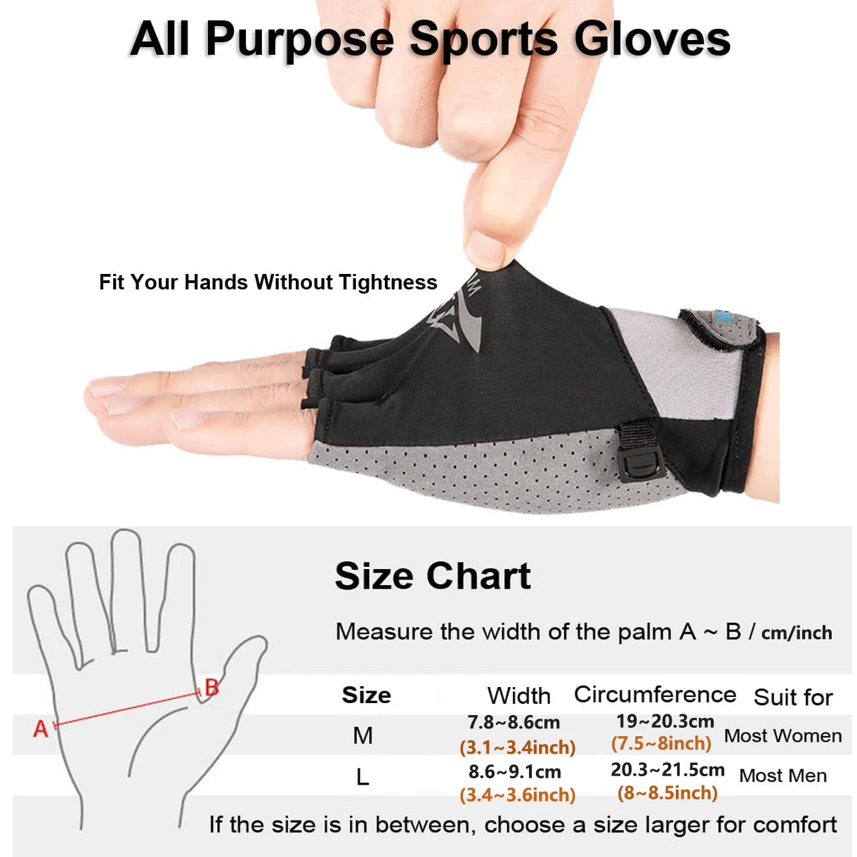 1 Pair Fingerless Driving/Fish - Spearfishing Glove recension och pris